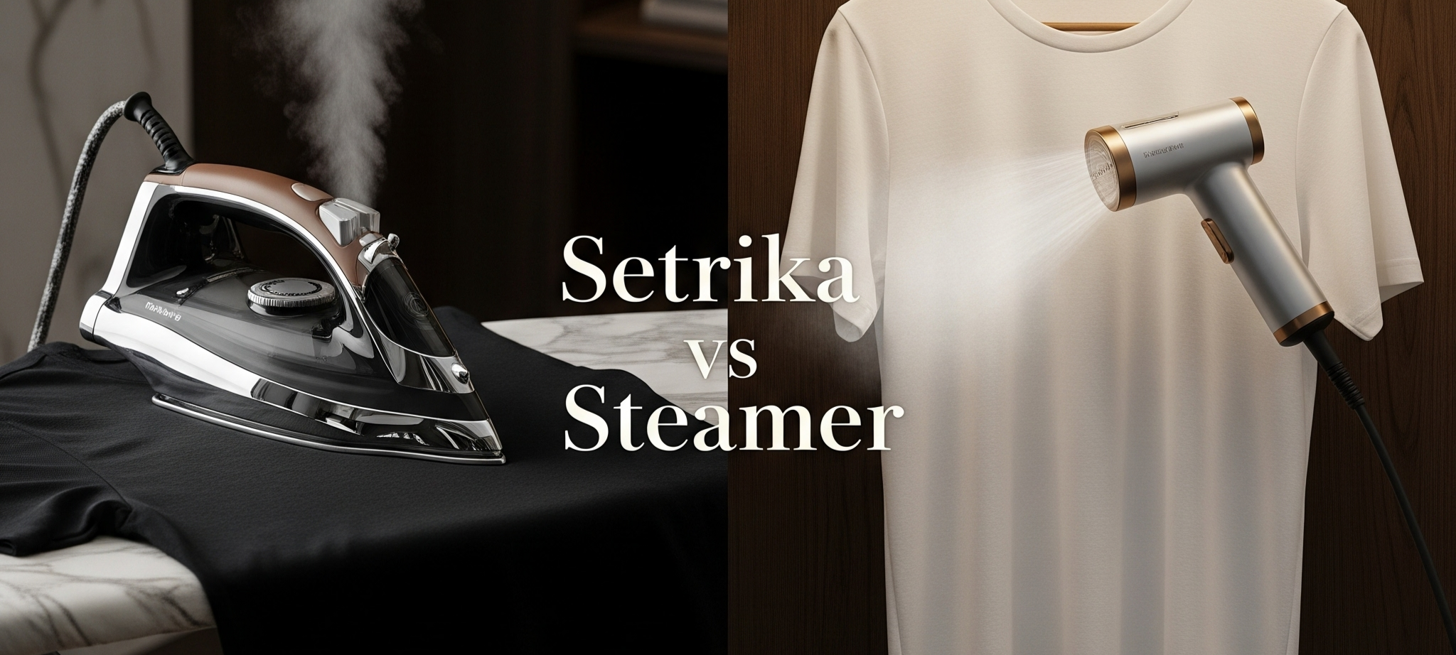 Setrika dan Steamer