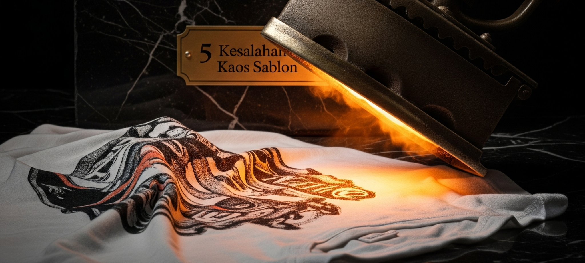 Kesalahan Merawat Kaos